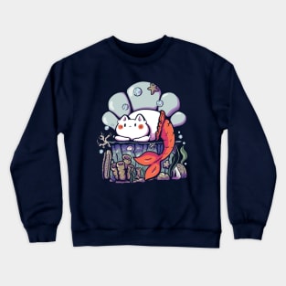 Meowmaid ( darks ) Crewneck Sweatshirt